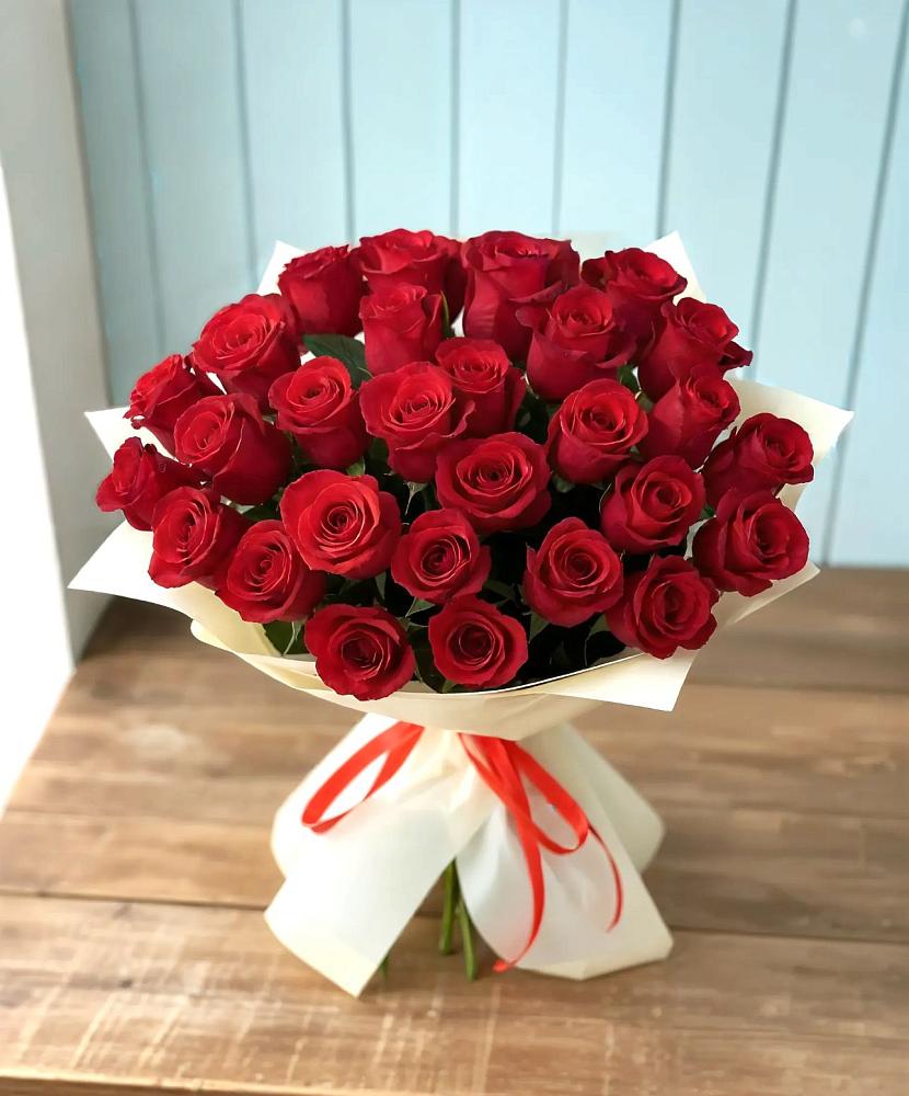 Букет 29 Красных роз в Наволоках