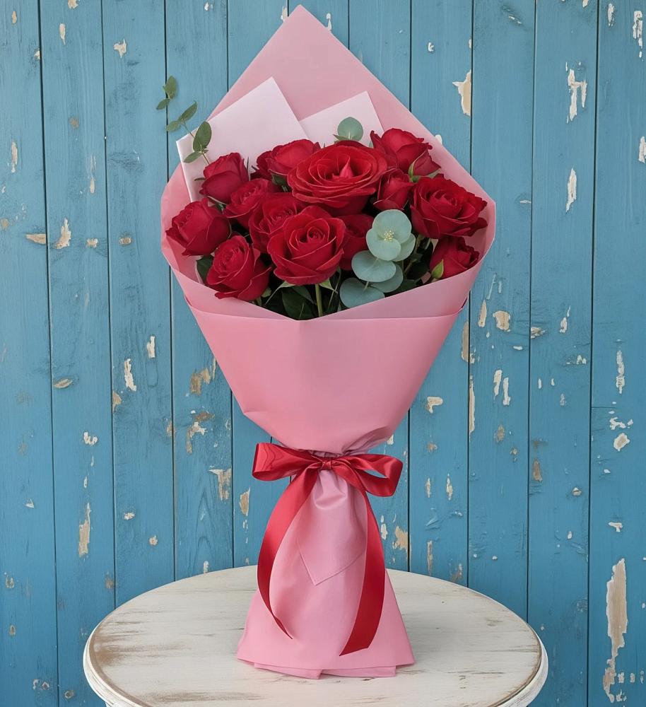 Букет цветов из: Розы в Наволоках