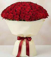 Букет 101 Красная роза Милано #REPLACE_PRED# Наволоках