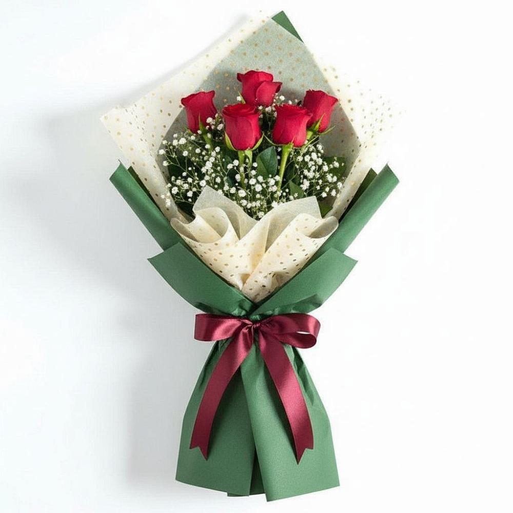 Букет цветов из: Розы в Наволоках