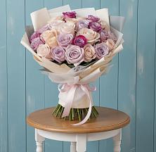 Букет цветов из:  Розы #REPLACE_PRED# Наволоках