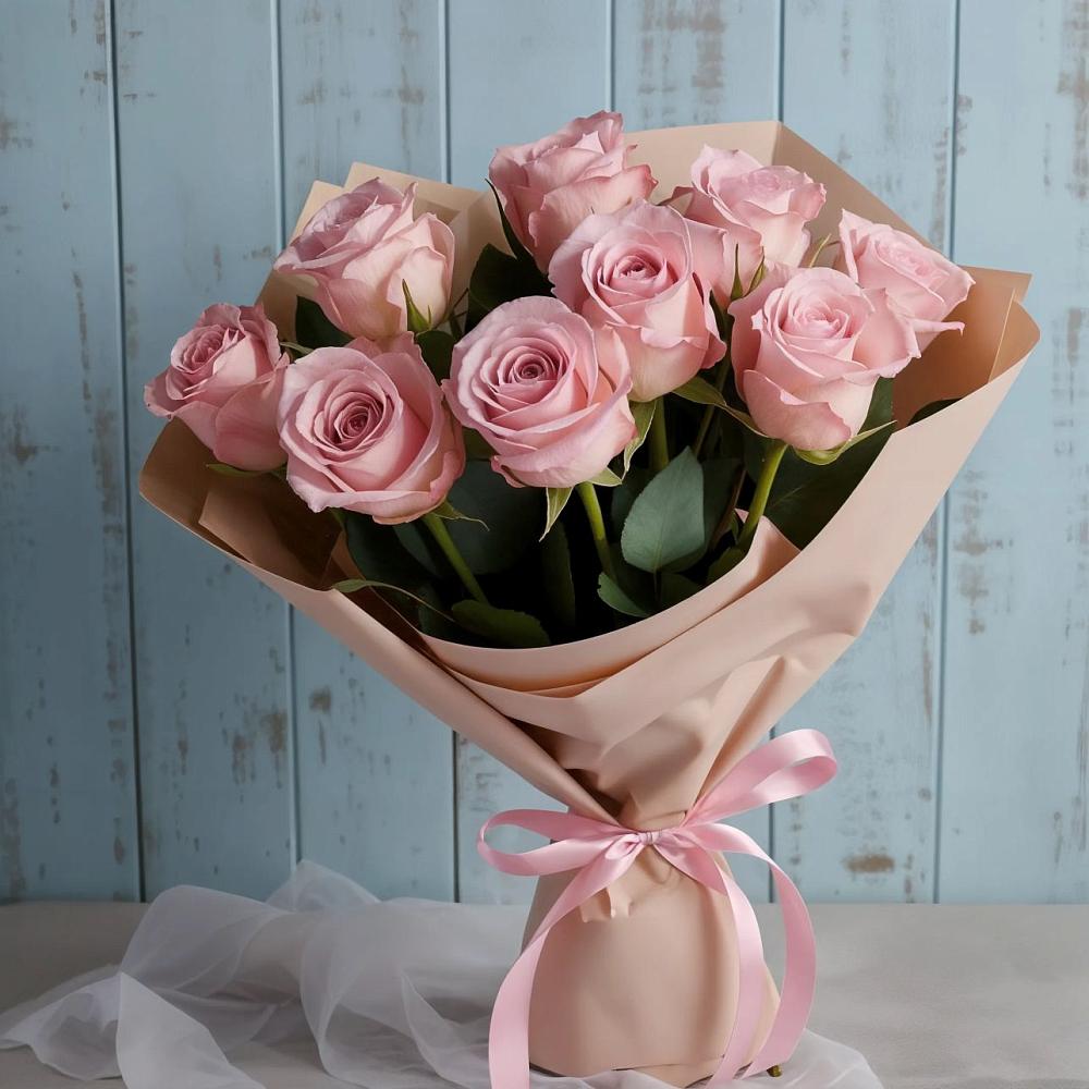 Букет цветов из: Розы в Наволоках