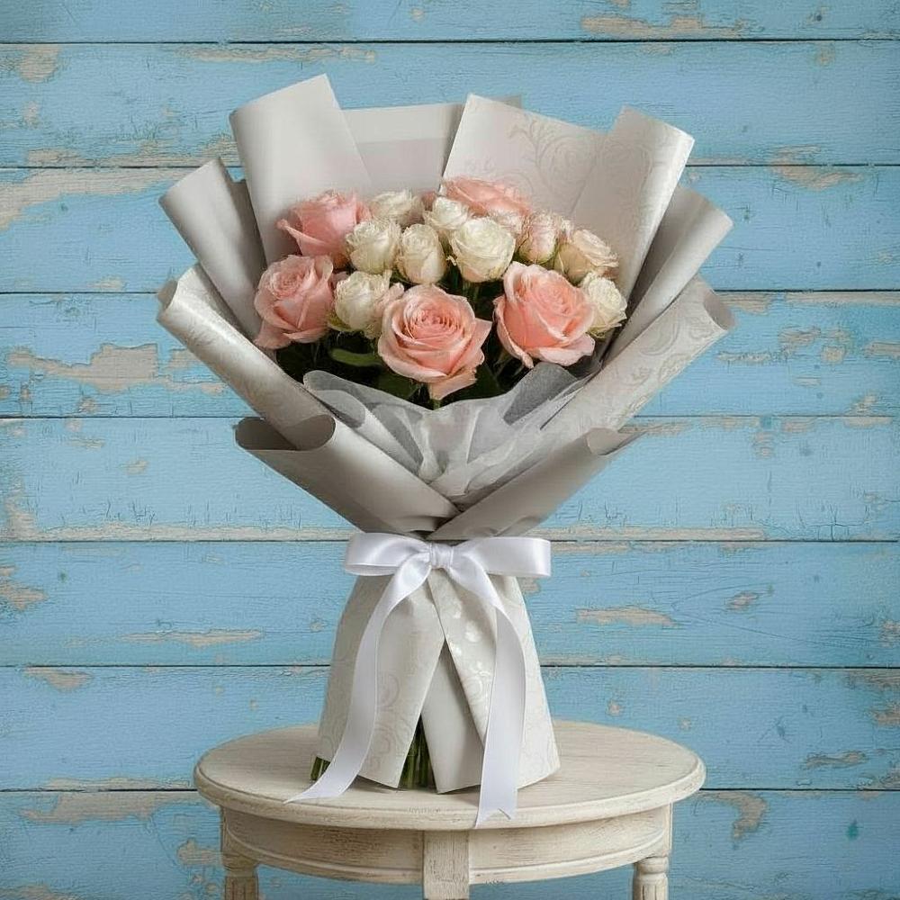 Букет цветов из: Розы в Наволоках