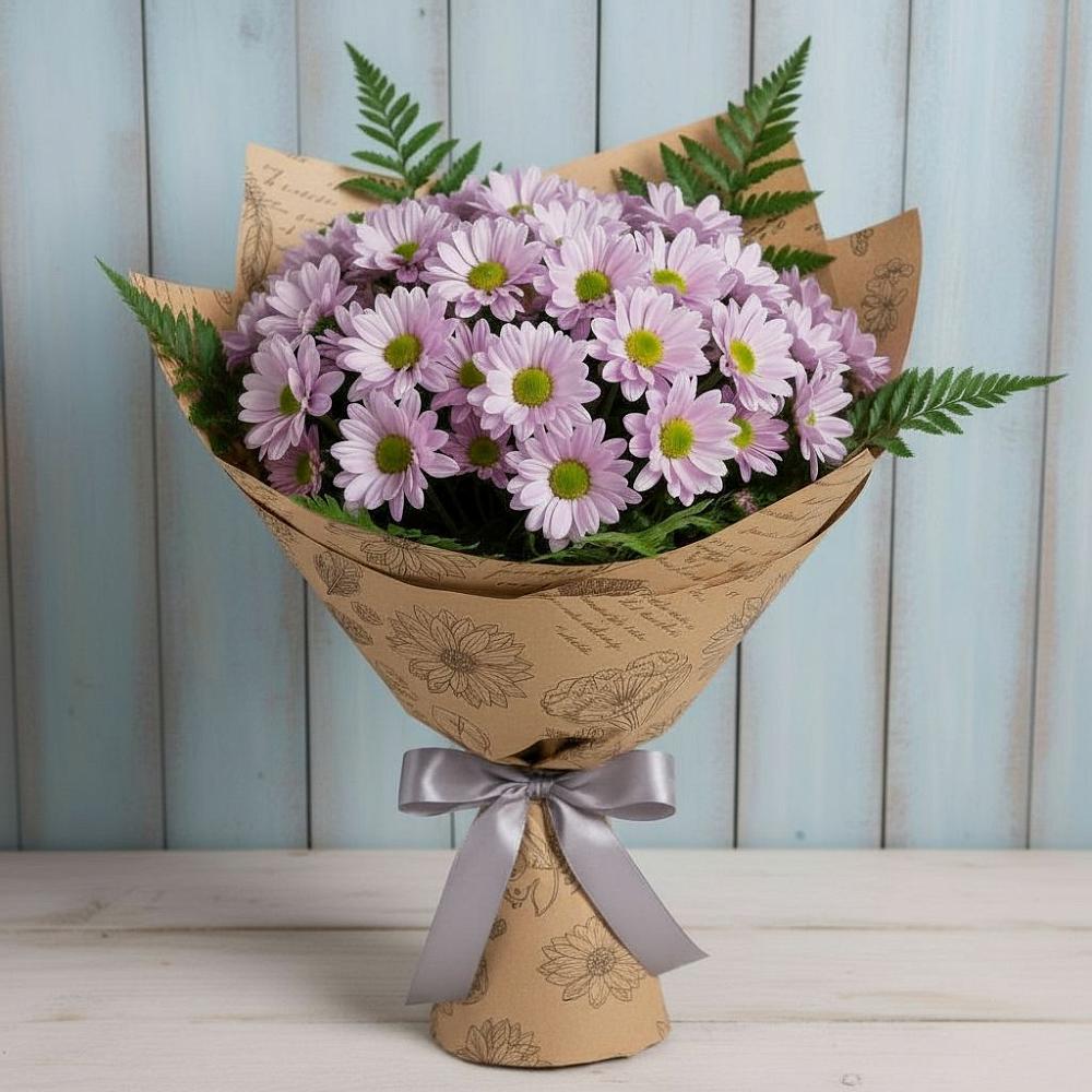 Букет цветов из: Хризантемы в Наволоках