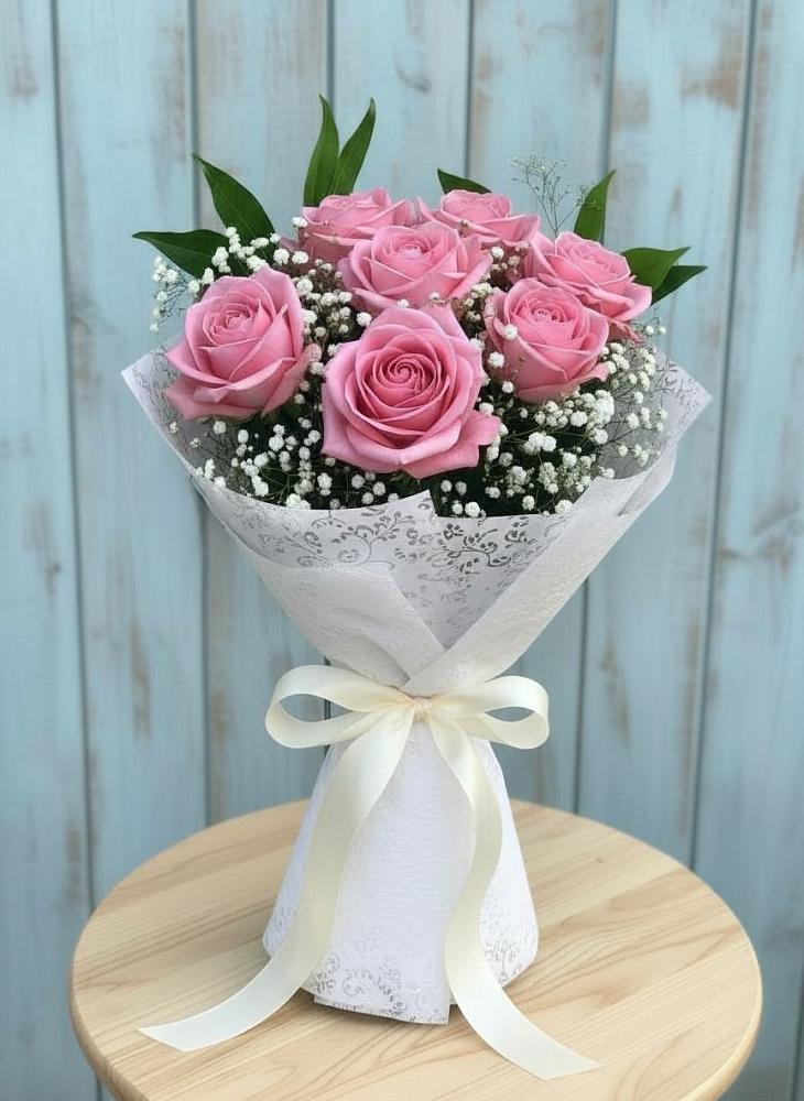Букет цветов из: Розы в Наволоках