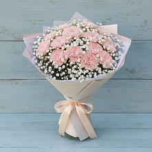 Букет цветов из:  Гвоздики в Наволоках