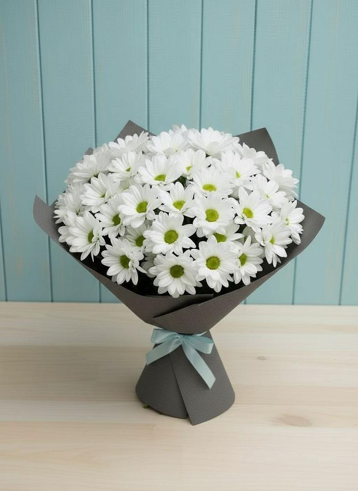 Букет цветов из: Хризантемы в Наволоках