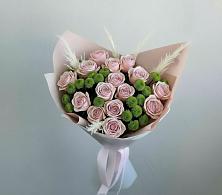Букет цветов из:  Розы и Хризантемы в Наволоках