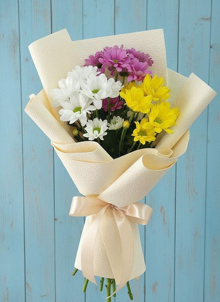 Букет цветов из: Хризантемы в Наволоках