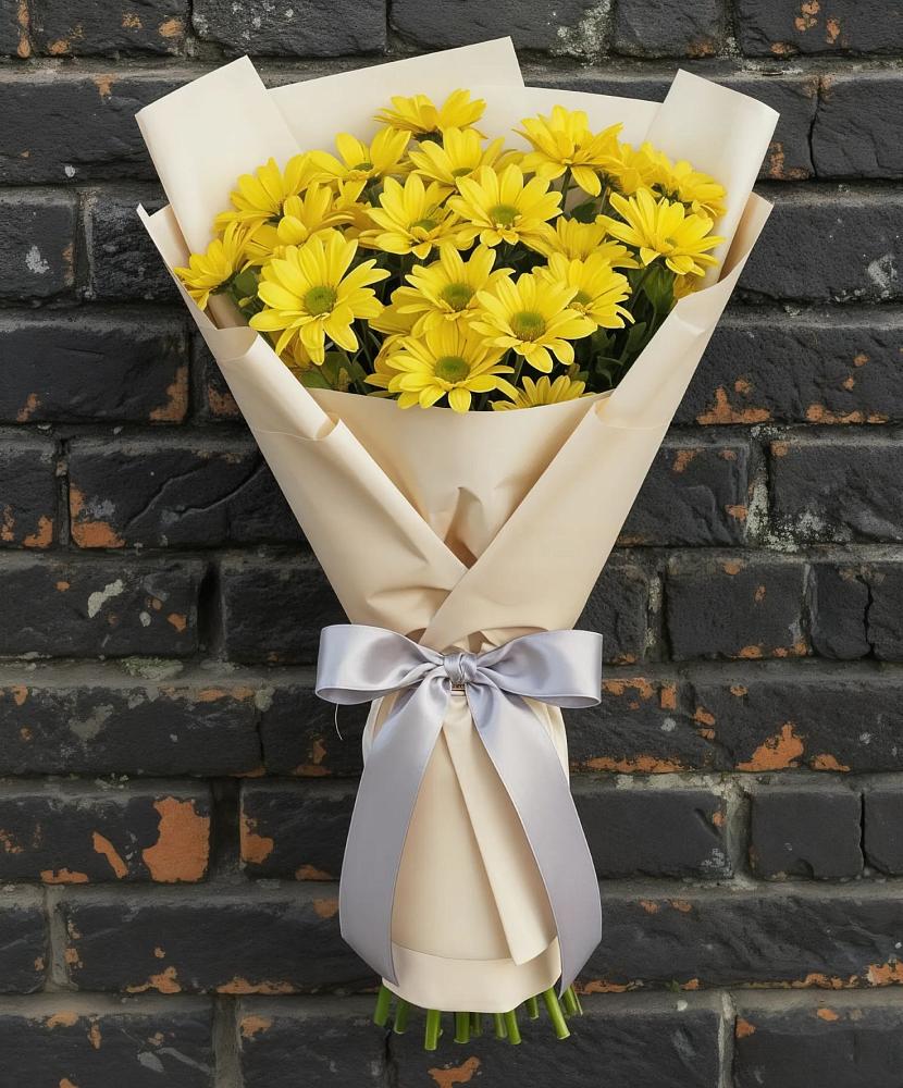 Букет цветов из: Хризантемы в Наволоках